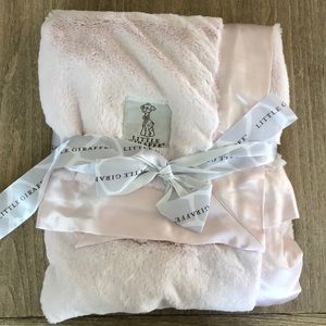 BRAND NEW Little Giraffe Luxe Baby Blanket, Pink